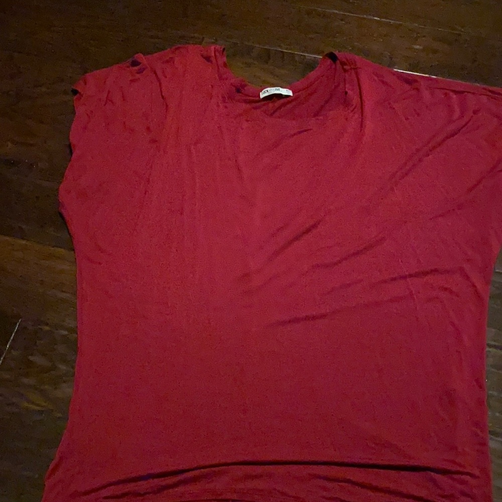 4XL Lock & Love burgundy T-shirt bought locally